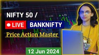 Live Trading Banknifty Nifty  12 June #nifty #banknifty  #livetrading #trading #balrajtradingtech