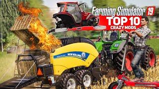 LS19 TOP 10 verrückte Mods für den Farming Simulator 19  Crazy Mods Landwirtschafts-Simulator