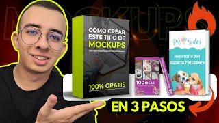 Cómo hacer MOCKUPS GRATIS y Profesionales en solo 3 pasos