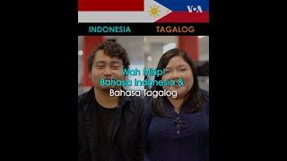 Wah Mirip Bahasa Indonesia dan Bahasa Tagalog