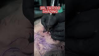 3 RL Shading Tattoo .Close up in Slow Motion #tattoo  #realismtattoo #tattooartist  #tattooshop