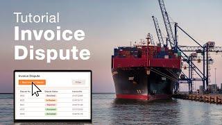 How to Overview and Create Invoice Disputes  Hapag-Lloyd