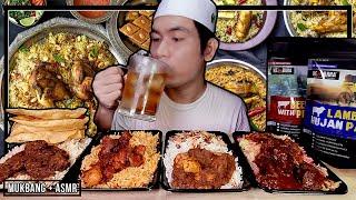 ABAH BERBUKA DGN 4 JENIS NASI YG RARE  BOLEH KE HABISKAN ?  ASMR MUKBANG