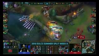 • 4K • FNATIC vs ORIGEN • EULCS1 • AMAZING OUTPLAY •