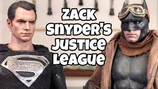 ENG SUB Thanks to Zack Snyder Kita Punya Black Suit Superman dan Knightmare Batman dari Hot Toys