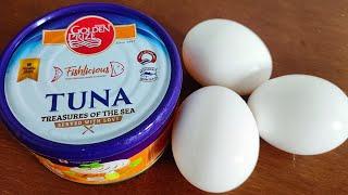 Canned Tuna Recipe  Canned Tuna with Egg  Tuna Recipe  Tuna Fish Recipes  Canned Tuna Recipes