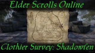 Clothier Survey Shadowfen Elder Scrolls Online ESO