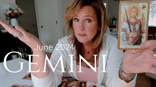 GEMINI  Why Wont They Just SAY IT?  June 2024 Zodiac Tarot Reading