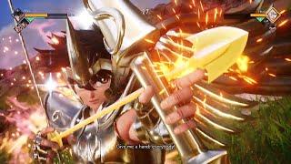 JUMP FORCE - Pegasus Seiya New Character All Attacks & Supers Gameplay PS4 Pro