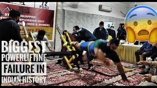 Biggest Incident in Indian Powerlifting History375kg  Bhaskar Powerlifting  National Champion