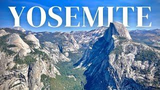 YOSEMITE NATIONAL PARK in WEEKEND  Yosemite Valley North Pines Campground road trip & travel vlog