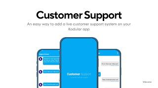 Customer Live chat system in Kodular with Firebase