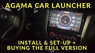 AGAMA CAR LAUNCHER INSTALLATION & SET-UP FULL VERSION