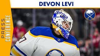 “You’ve Got To Love It”  Buffalo Sabres Goalie Devon Levi Secures First Shootout Win Versus Detroit