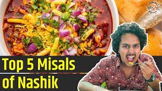 Top 5 Misals of Nashik  #Bha2Pa #NashikFoodVlog