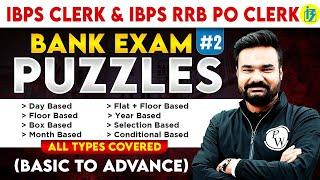 IBPS CLERK & IBPS RRB 2024  All Types of Puzzles  Puzzle Reasoning  Puzzle by Arpit Sir #2