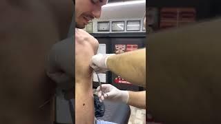 Nipple piercing işlemi #piercing #tattoo #piercings #gebze #tattoos #ibrahimuzunoğlu