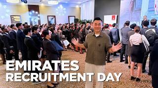 What it Takes to Become Emirates Cabin Crew? Job Recruitment Day