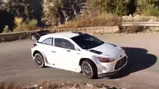 Test Dani Sordo - Rallye Monte Carlo 2018 - Hyundai i20 WRC