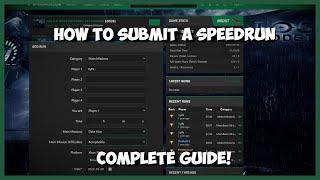 Speedrun.com - How to Submit a Run Complete Guide