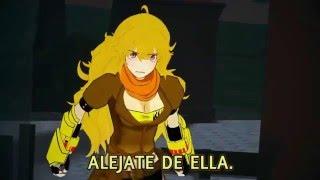 RWBY Adam vs Blake full fight Yang needs a hand