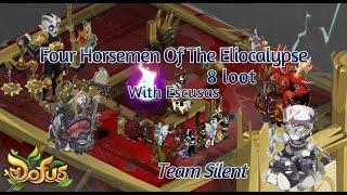 Dofus - 4 Horsemen Of The Eliocalypse - 8 Loot Run  With Escusas 