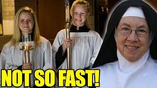 Mother Miriam Live  Should Girls Be Altar Servers?