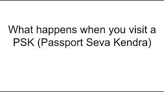 What Happens When You Visit a Passport Seva Kendra PSK  Passport Appointment  Got My Answer