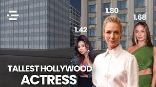 Hollywood Actresses from Tallest to Shortest 3D Comparison