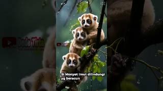 Si Imut yg Dilindungi dengan potensi beracun #feedshorts #shortvideo #facts #faktaunik #animals