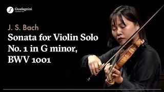Ho Hsuan Feng plays J. S. Bach - Sonata for Violin Solo Nr. 1 in G minor BWV 1001