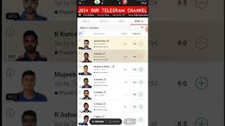 IND vs AFG Dream 11 prediction  IND vs AFG Dream 11 Team  Asia cup 2022 T20I #shorts