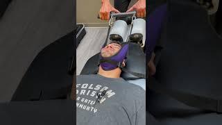 Epic Y Strap Neck Adjustment #chiropractic #asmr #shorts #trending #trendingshorts #adjustment