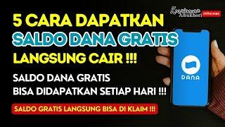 5 Cara Dapat Saldo DANA Gratis Langsung Cair‼️ Bisa Dapat Setiap Hari & Bisa Langsung Di Klaim⁉️