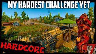 Getting Started - Day 1 of Hardcore 7 Days To Die Episode #1