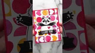 EASY DIY Valentine’s Day Card in SECONDS️ Crafting ASMR #asmr #asmrsounds #craft #diy