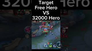 free hero vs 32000 rubbish hero part 7 #shorts
