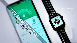 T55 Smart Watch Unboxing And Review  Sumeet Paraskar  Hindi