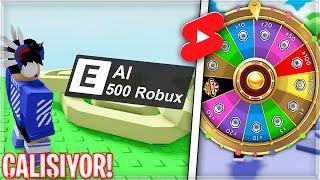 ROBLOX *BEDAVA* ROBUX Veren SHORTS VİDEOLARINI İZLEDİM.. VERDİ