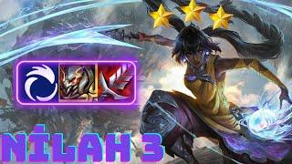 6  İONİA ARMALI NİLAH 3 RAKİPLER ÇARESİZ  YAMA 9.5  Teamfight Tactics Dereceli 2023