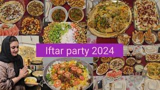 15th Roza Ramadan 2024  iftari party ki Ghar p  Perfect Roza iftar menu  Easy iftar party recepie