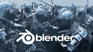 How I made this battle scene in blender