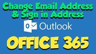 How to Change Email Address & Username in Office 365