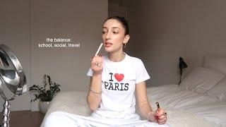 paris study abroad q&a with visuals + grwm