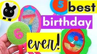 Birthday Pin DIY  Ooni Crafts  Sewing for Beginners  Empaths and Highly Sensitive People