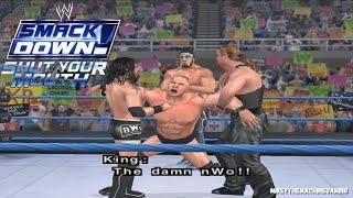 WWE SmackDown Shut Your Mouth - Season Mode w Brock Lesnar Part 2 PlayStation 2