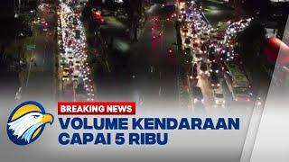 BREAKING NEWS -  Jalur Utama Pantura Dipadati Kendaraan Motor