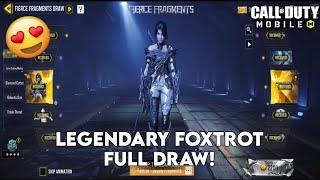 Buying Full Fierce Fragments Draw CODM  Legendary Foxtrot - Deadly Fragments Draw COD Mobile