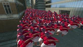Trying To Escape The Skibidi bop yes yes yes Horde in Gmod 