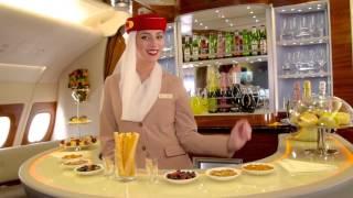 Cabin Tour  Two-class Airbus A380  Emirates Airline